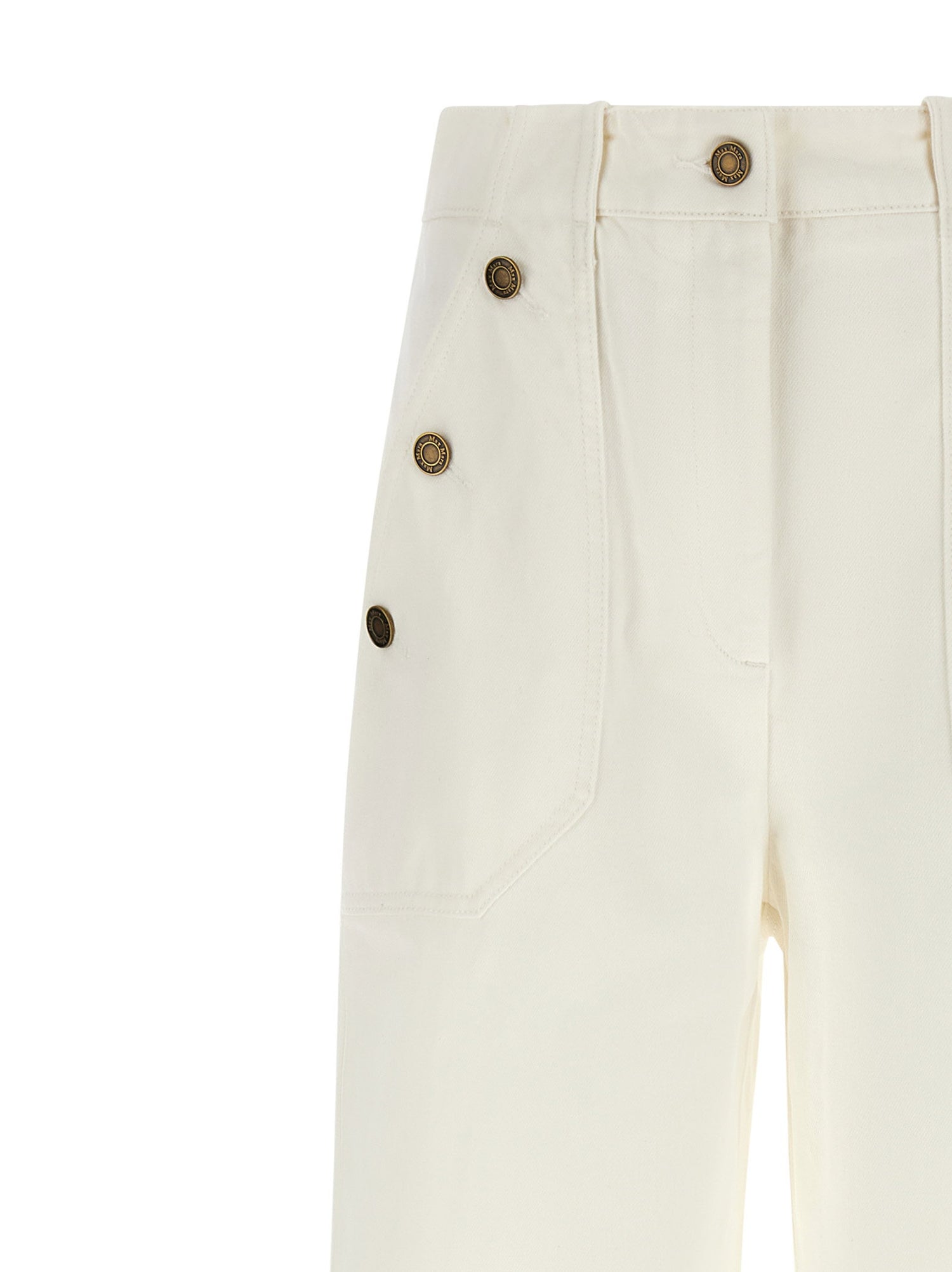 Max Mara Mxmbadesse Pants White