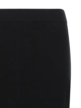 Max Mara Gamma Knit Sheath Skirt Black  