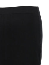 Max Mara Gamma Knit Sheath Skirt Black  