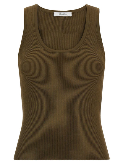 Max Mara Editta Top Green