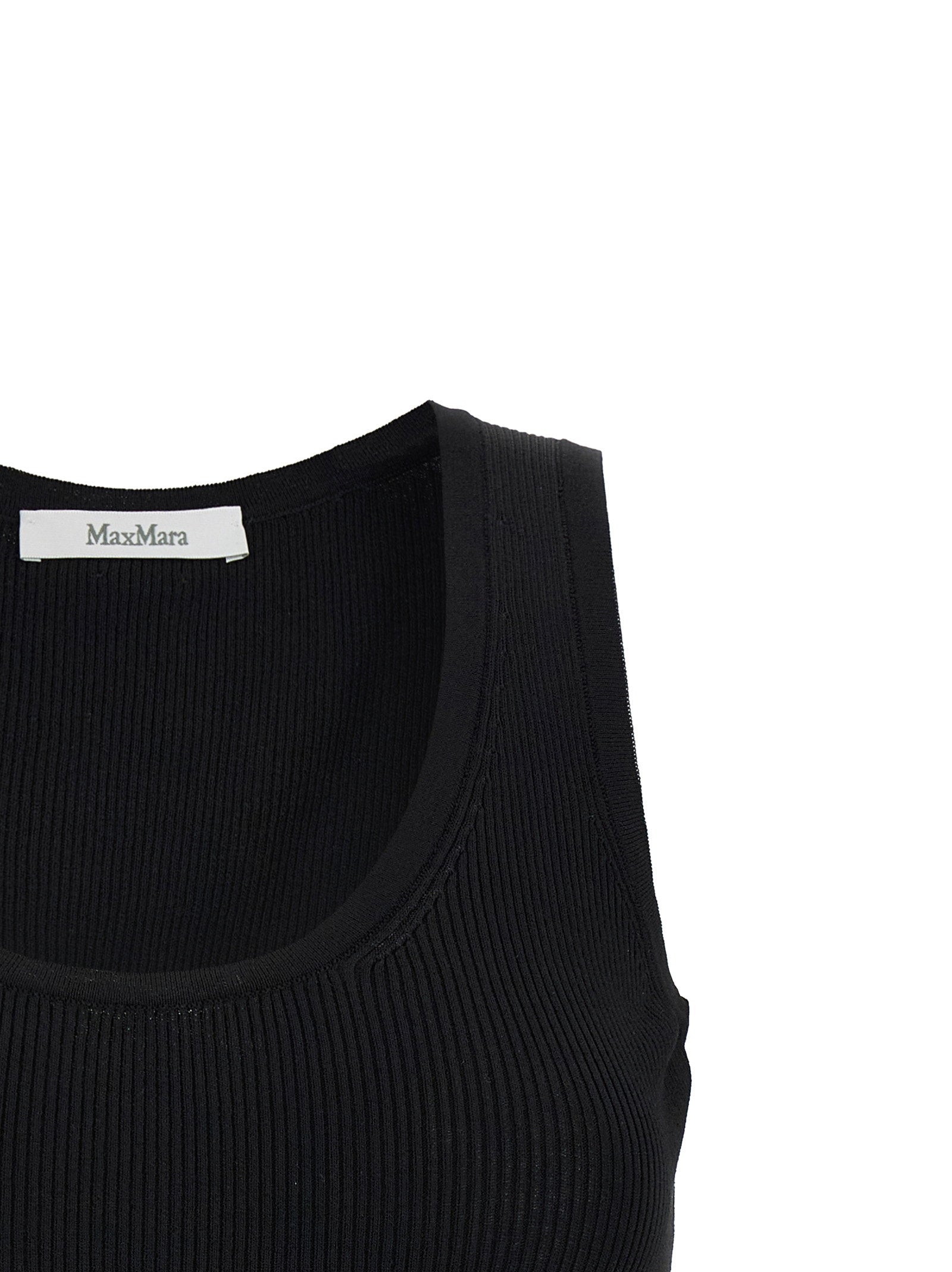 Max Mara Editta Top Black  