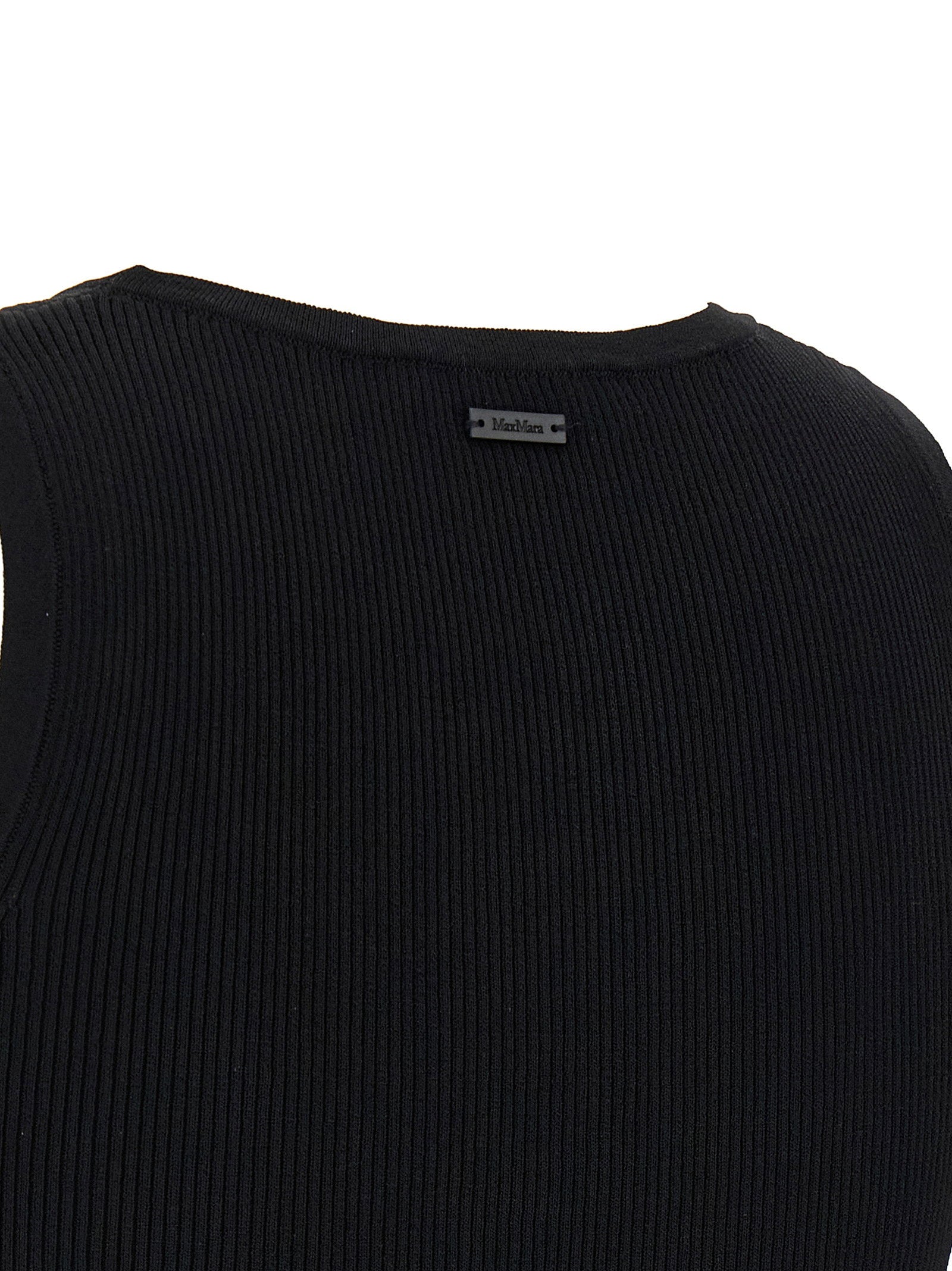 Max Mara Editta Top Black  