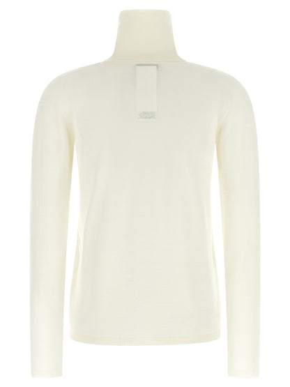 Max Mara Saluto Turtleneck Sweater White