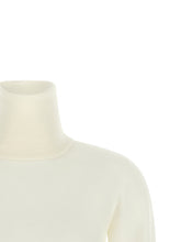 Max Mara Saluto Turtleneck Sweater White