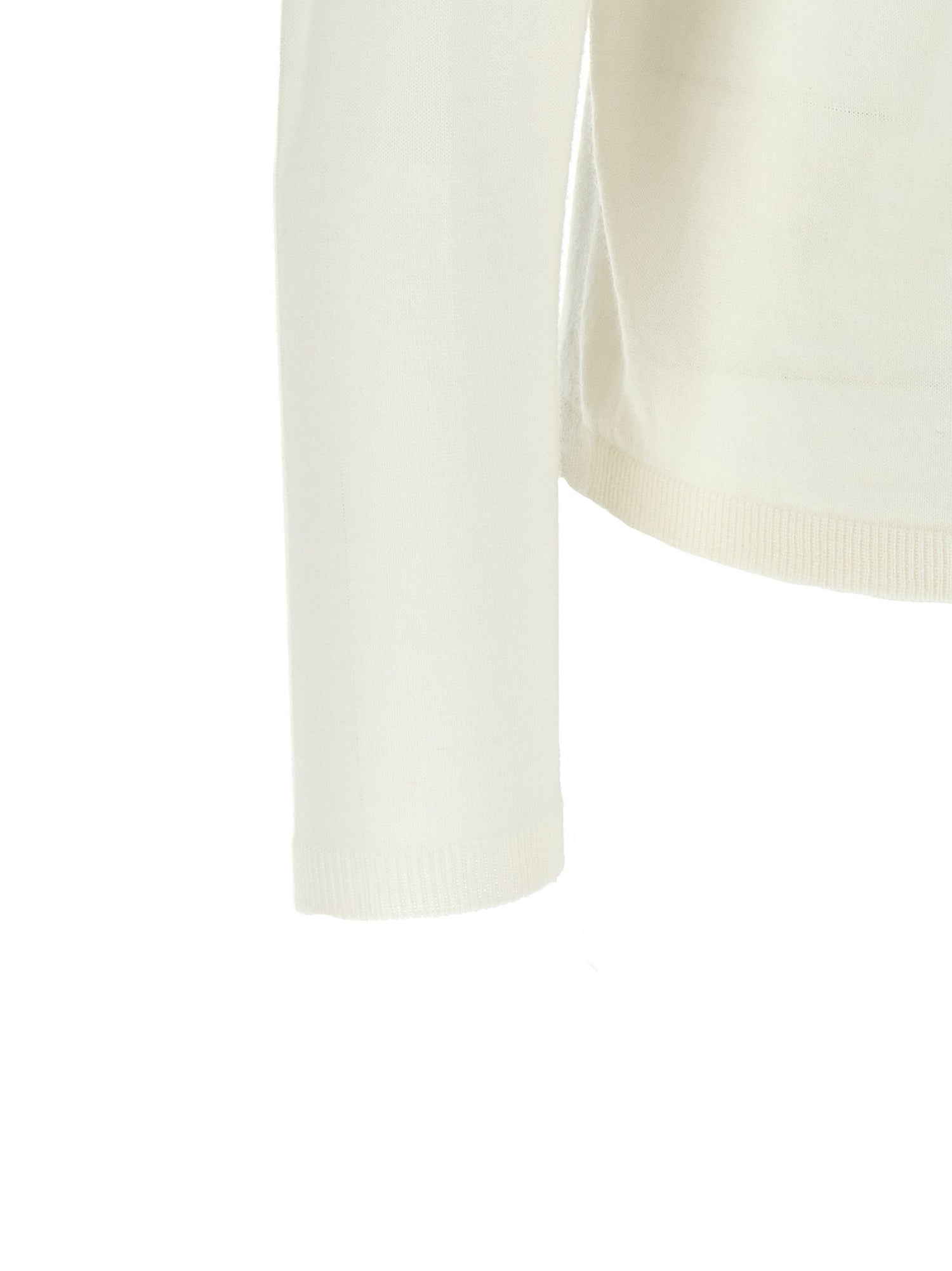 Max Mara Saluto Turtleneck Sweater White