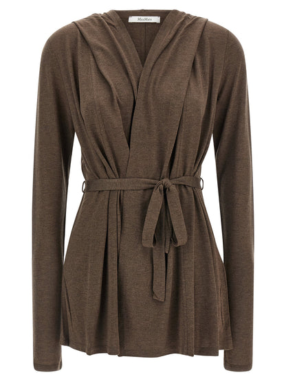 Max Mara Mxmfalda Cardigan Brown