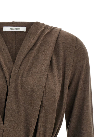 Max Mara Mxmfalda Cardigan Brown