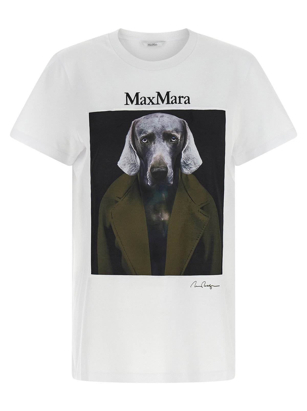 Max Mara Mxmcalca T-shirt White
