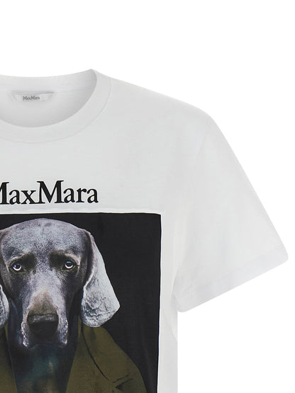Max Mara Mxmcalca T-shirt White