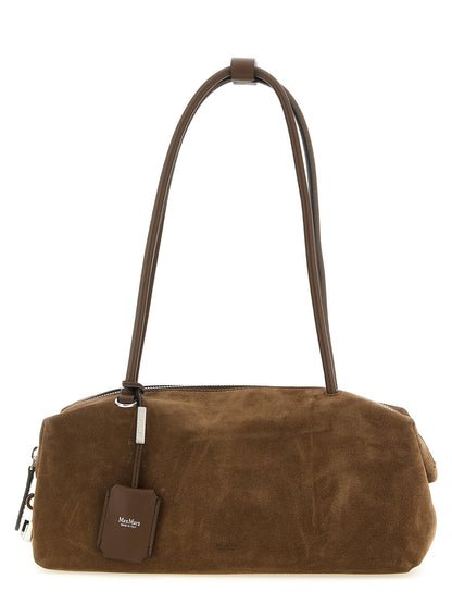 Max Mara Suede Top Case Brown