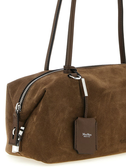 Max Mara Suede Top Case Brown