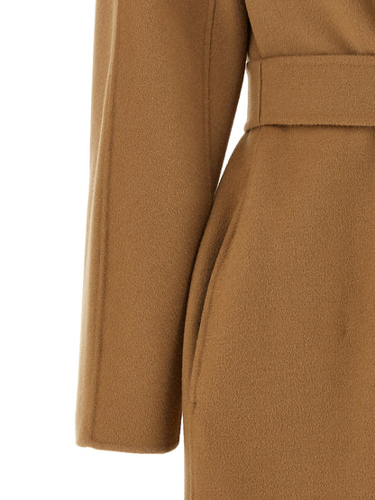 Max Mara Studio Cles Dressing Gown Coat Beige