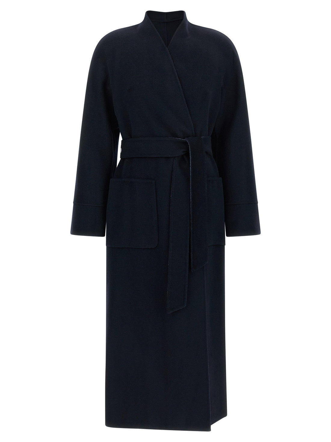 Max Mara Studio Nodo Reversible Coat Multicolor