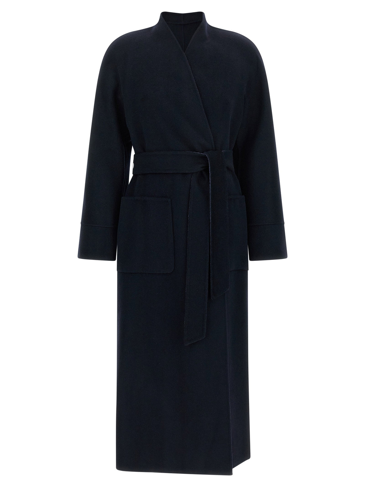 Max Mara Studio Nodo Reversible Coat Multicolor
