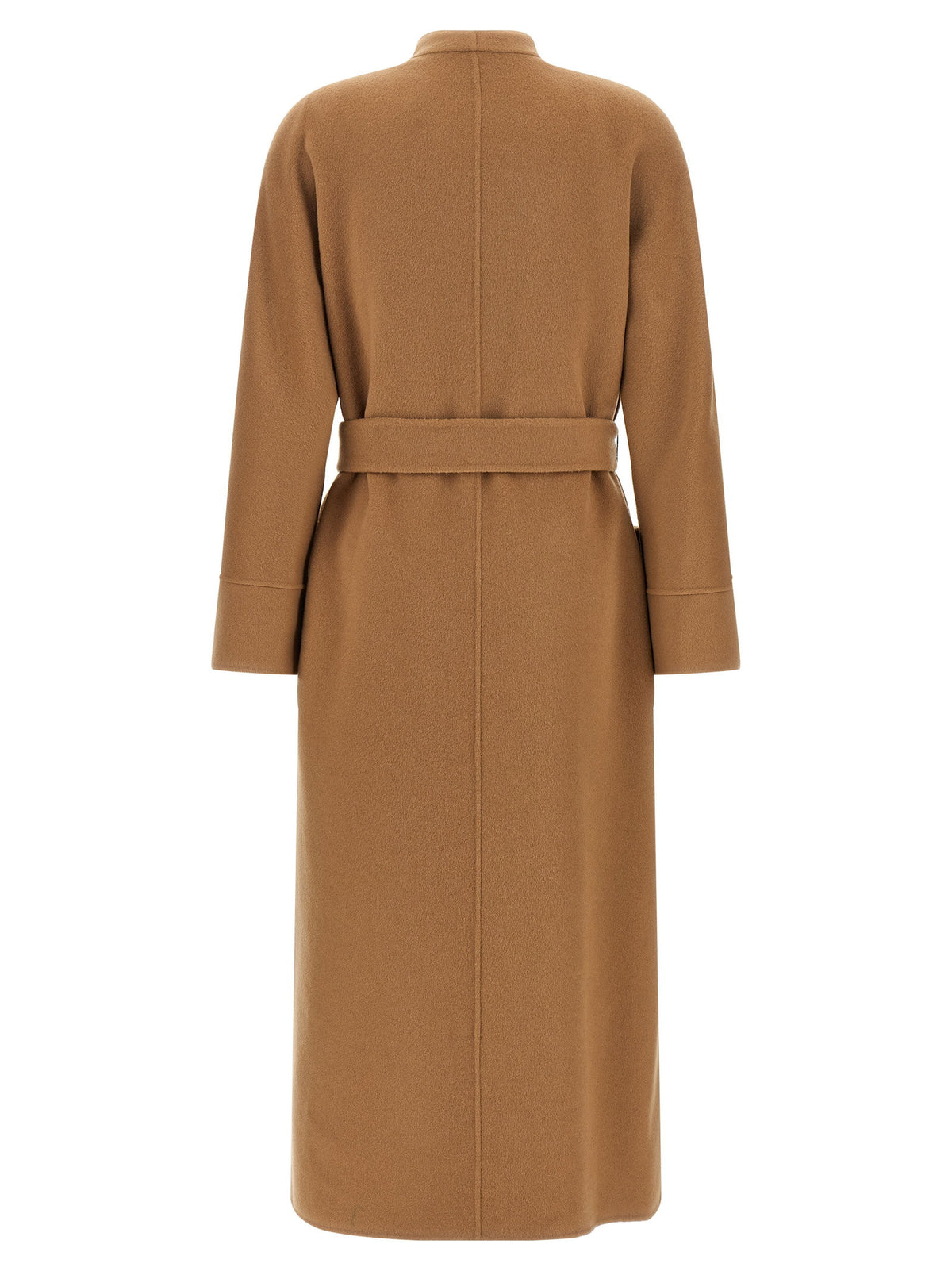 Max Mara Studio Nodo Reversible Coat Beige