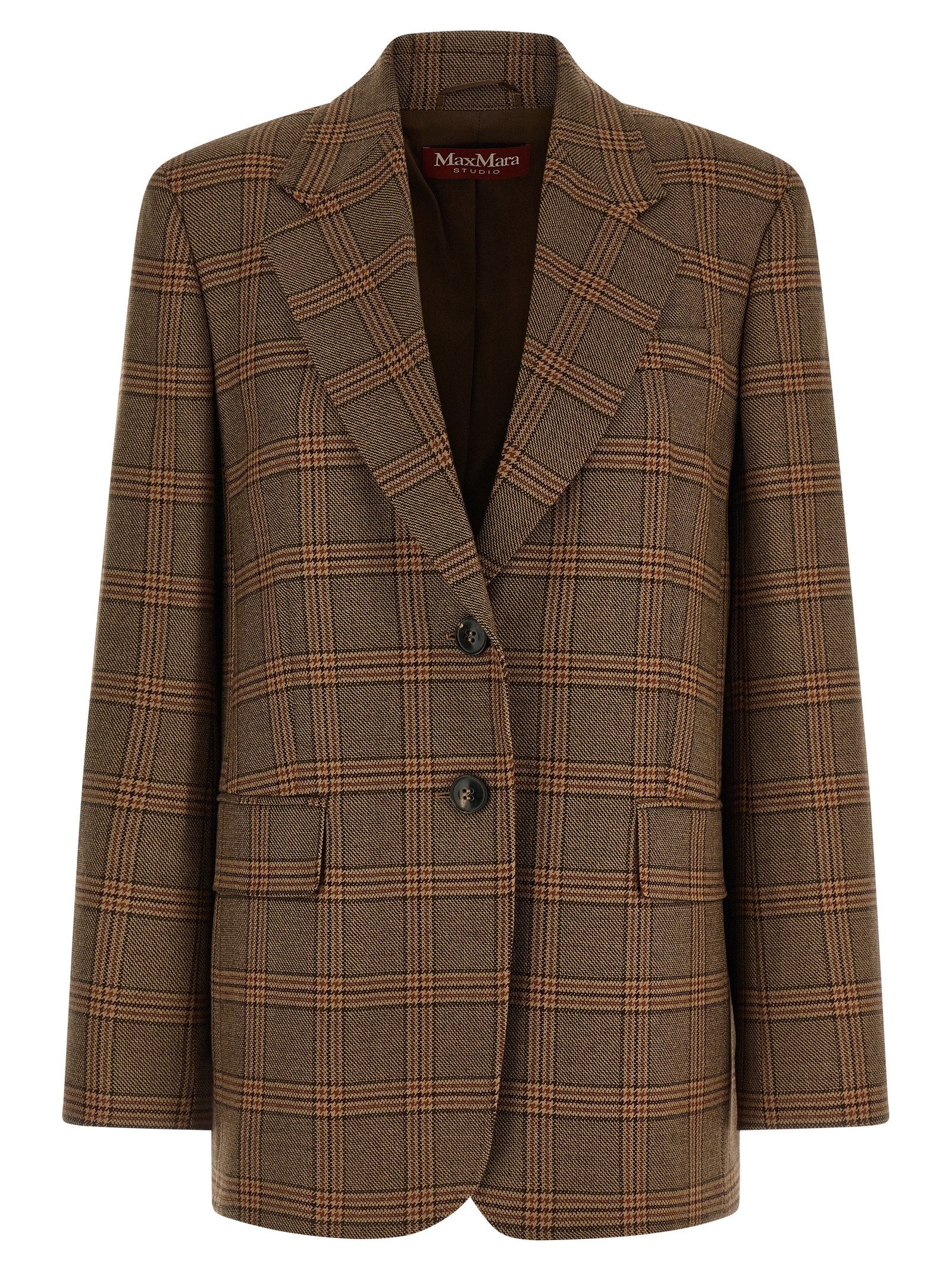 Max Mara Studio Mstalca Blazer Brown