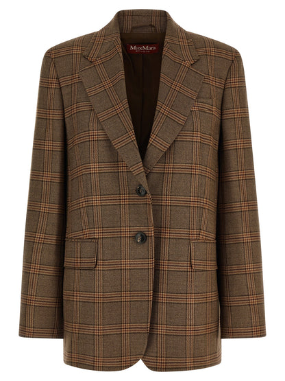 Max Mara Studio Mstalca Blazer Brown
