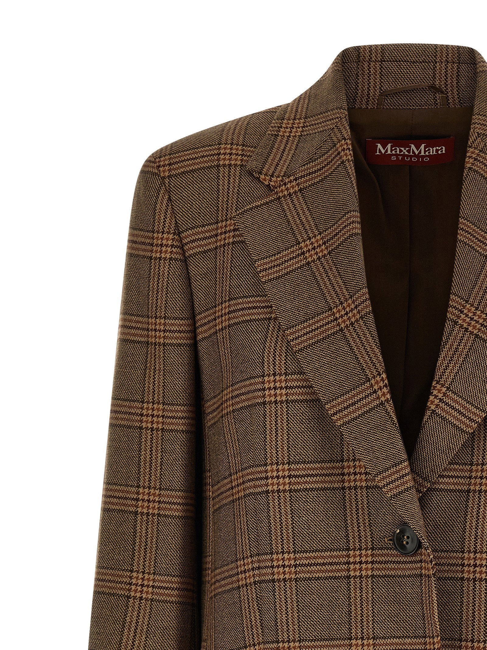 Max Mara Studio Mstalca Blazer Brown