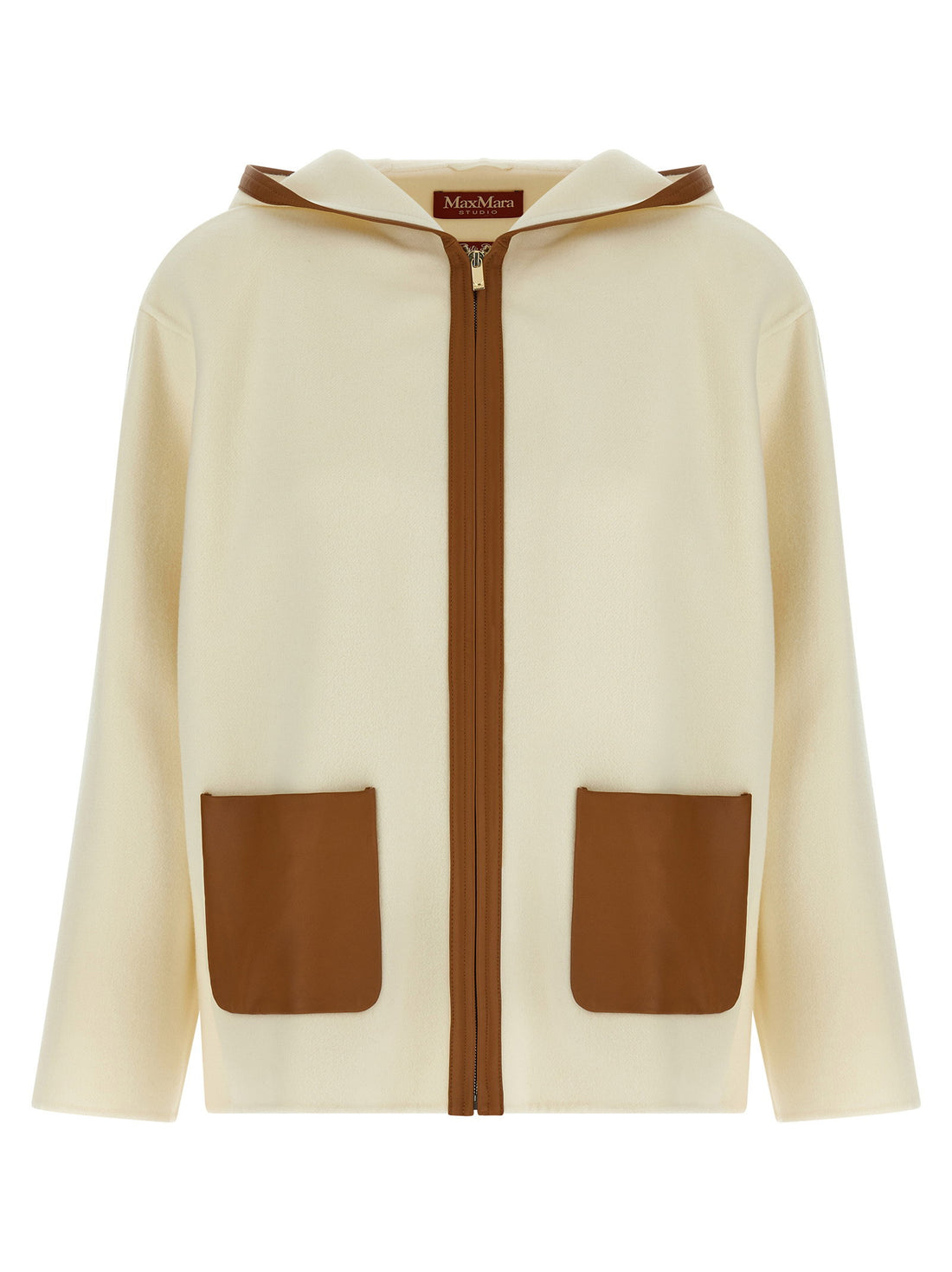 Max Mara Studio Mstcomica Coat White