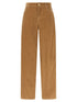 Max Mara Studio Fragola Velvet Pants Beige