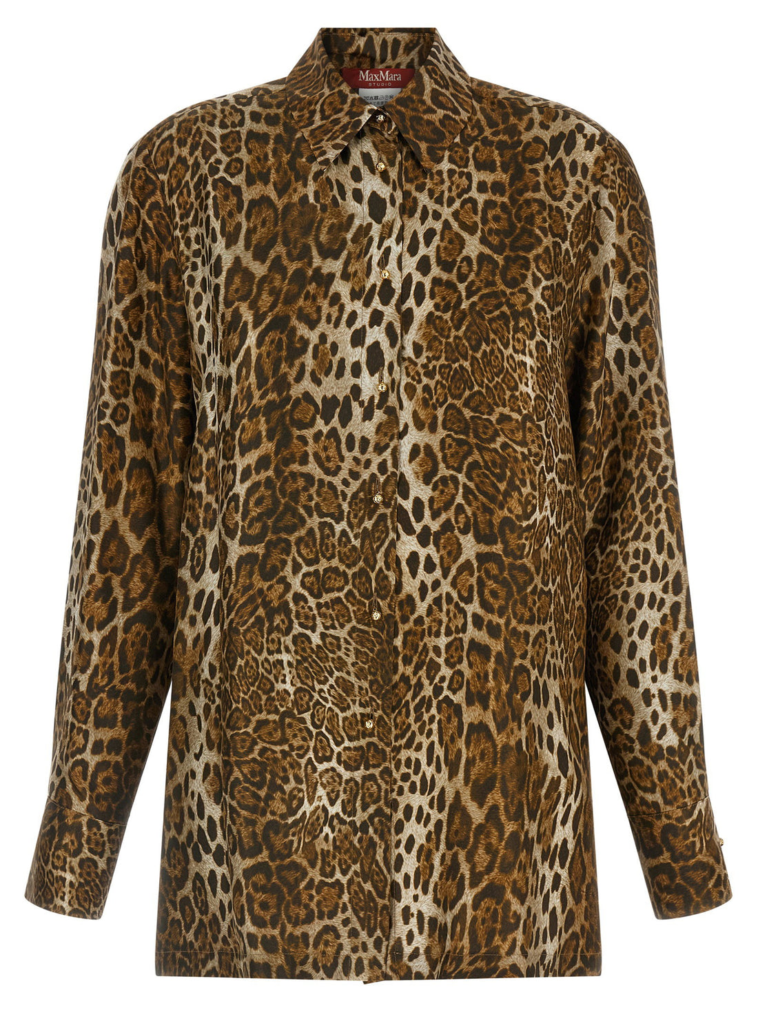 Max Mara Studio Mstaffari Shirt Brown