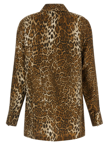 Max Mara Studio Mstaffari Shirt Brown