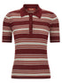 Max Mara Studio Msttallero Polo Shirt Bordeaux