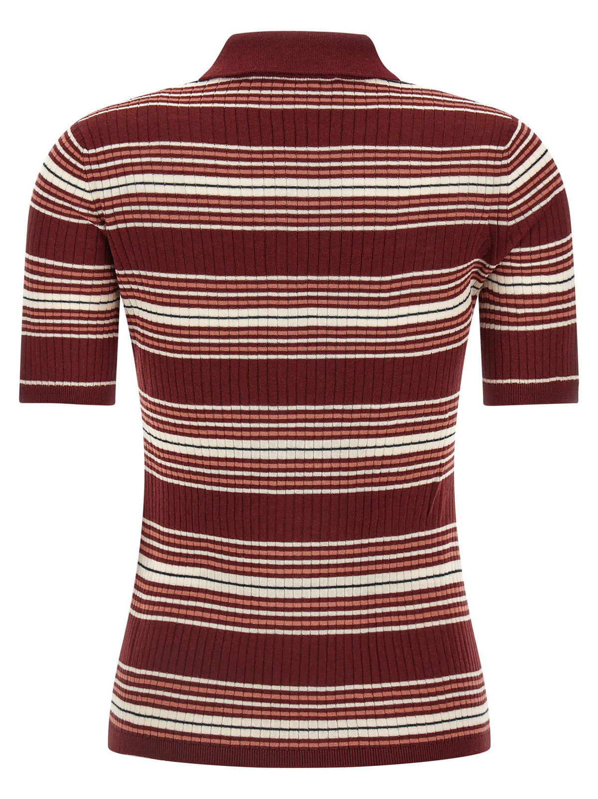 Max Mara Studio Msttallero Polo Shirt Bordeaux