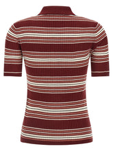 Max Mara Studio Msttallero Polo Shirt Bordeaux