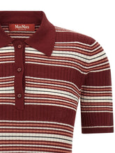 Max Mara Studio Msttallero Polo Shirt Bordeaux