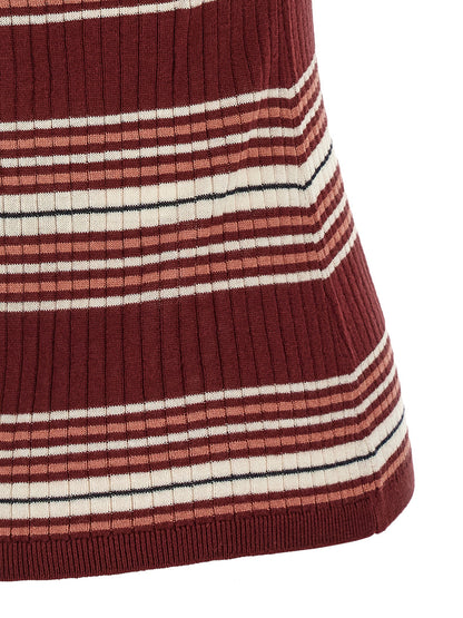 Max Mara Studio Msttallero Polo Shirt Bordeaux