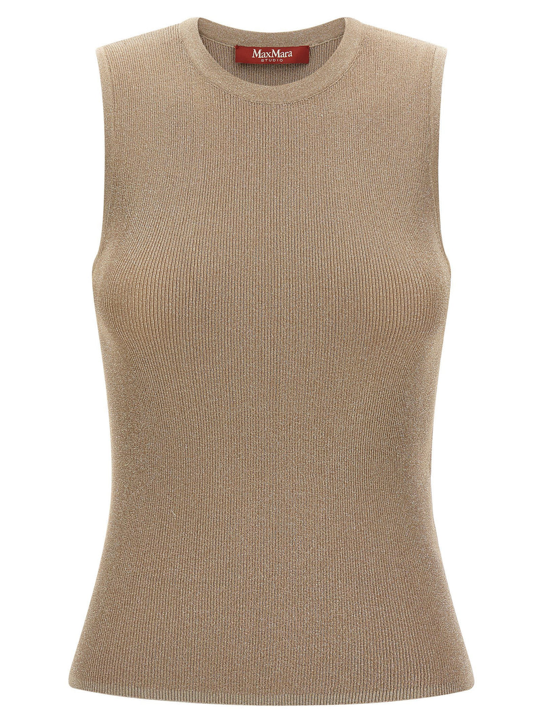 Max Mara Studio Mstsante Top Beige