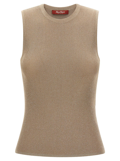 Max Mara Studio Mstsante Top Beige