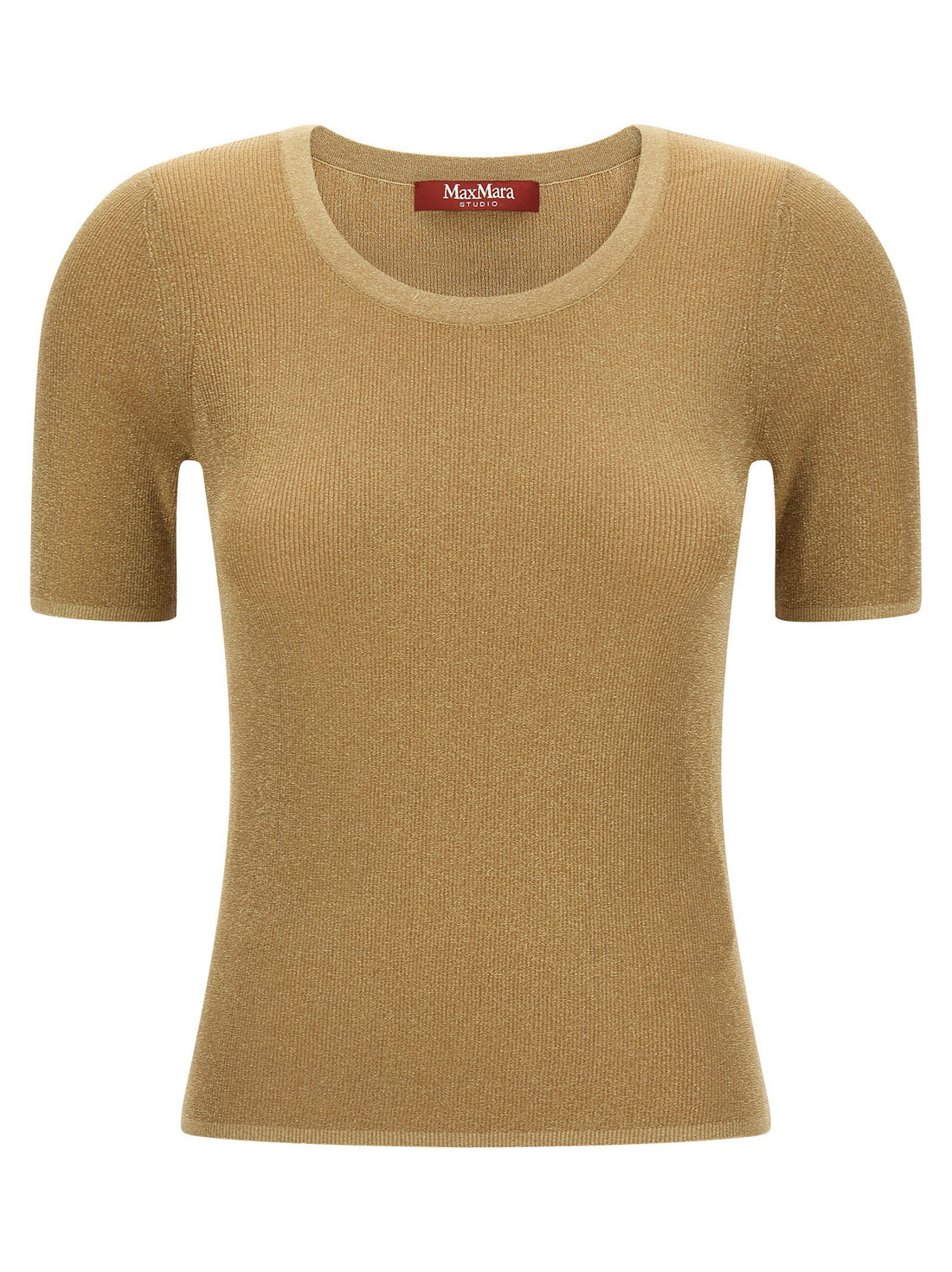 Max Mara Studio Mstsequoia T-shirt Gold
