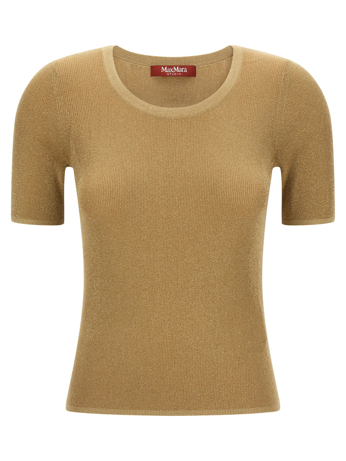 Max Mara Studio Mstsequoia T-shirt Gold