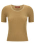 Max Mara Studio Mstsequoia T-shirt Gold