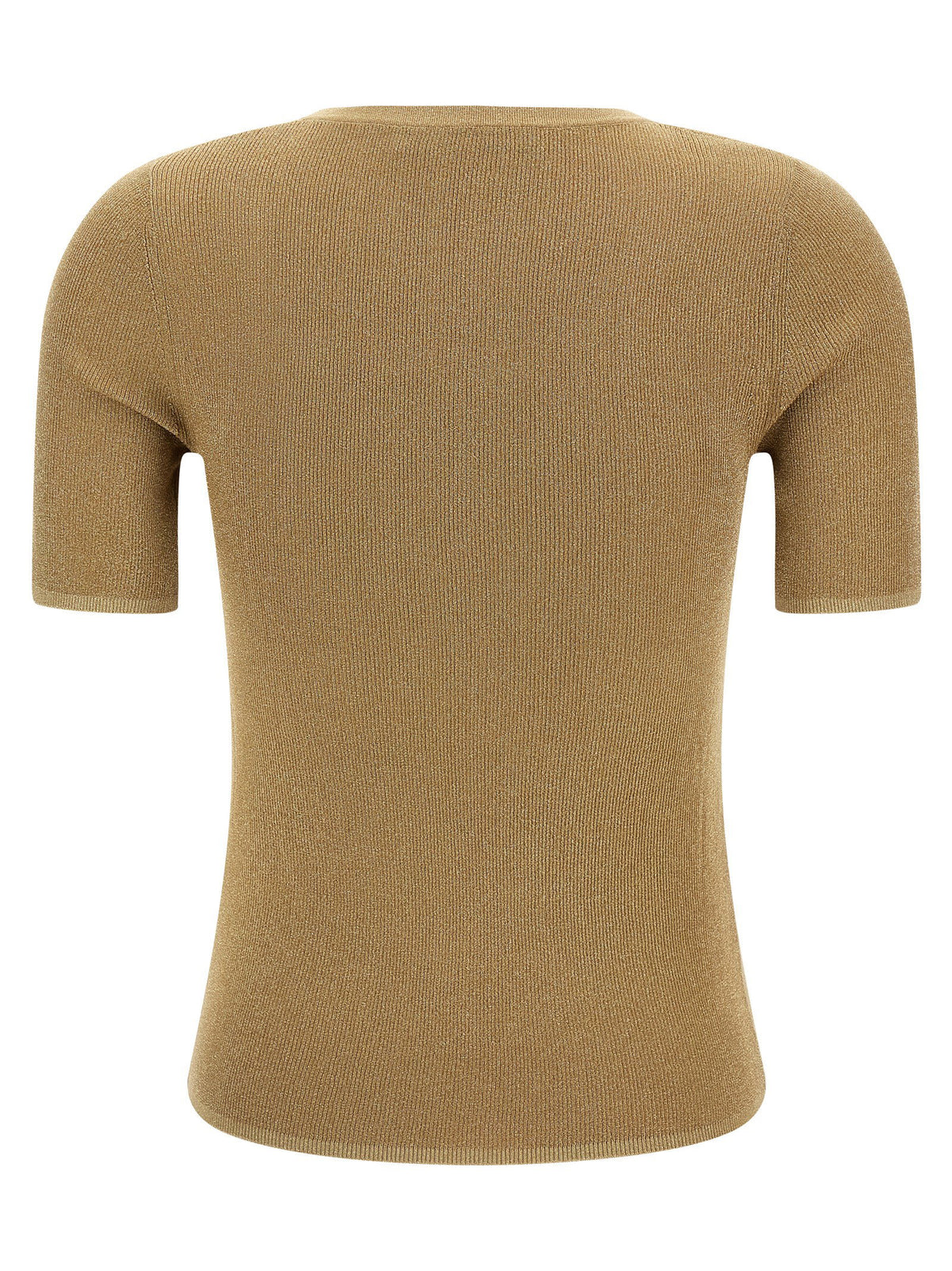 Max Mara Studio Mstsequoia T-shirt Gold