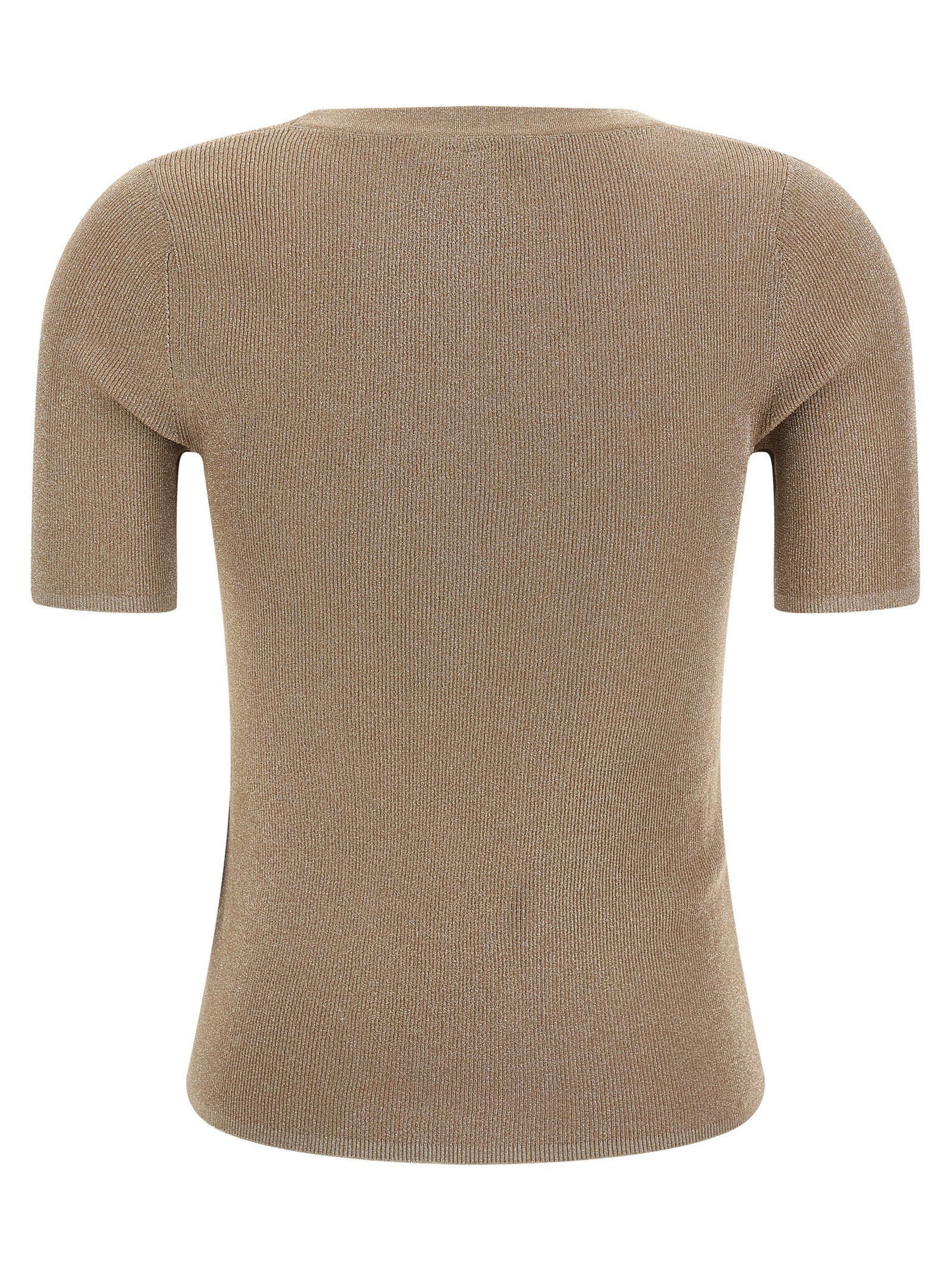 Max Mara Studio Mstsequoia T-shirt Beige