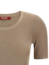 Max Mara Studio Mstsequoia T-shirt Beige