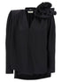 Magda Butrym Pf23 03 Blouse Black
