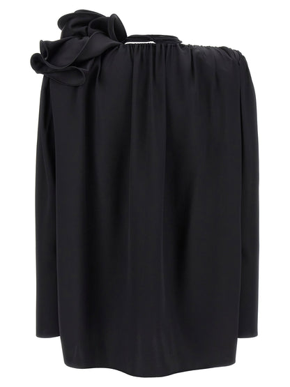Magda Butrym Pf23 03 Blouse Black