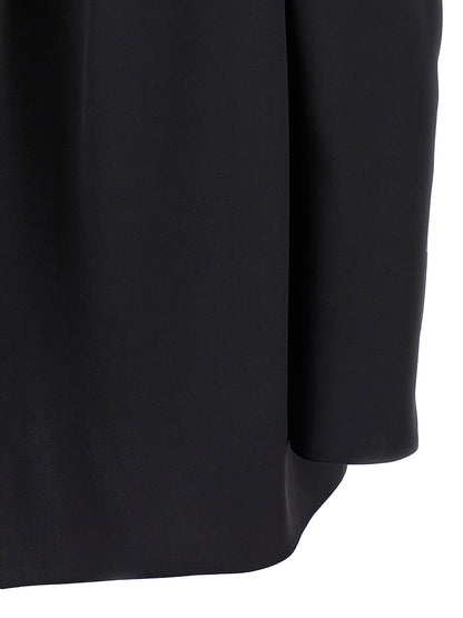Magda Butrym Pf23 03 Blouse Black