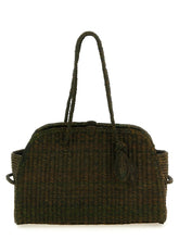 Jacquemus Le Turismo Raphia Shopping Bag Green