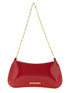 Jacquemus Le Petit Bisou Chaîne Shoulder Bag Red