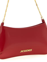 Jacquemus Le Petit Bisou Chaîne Shoulder Bag Red