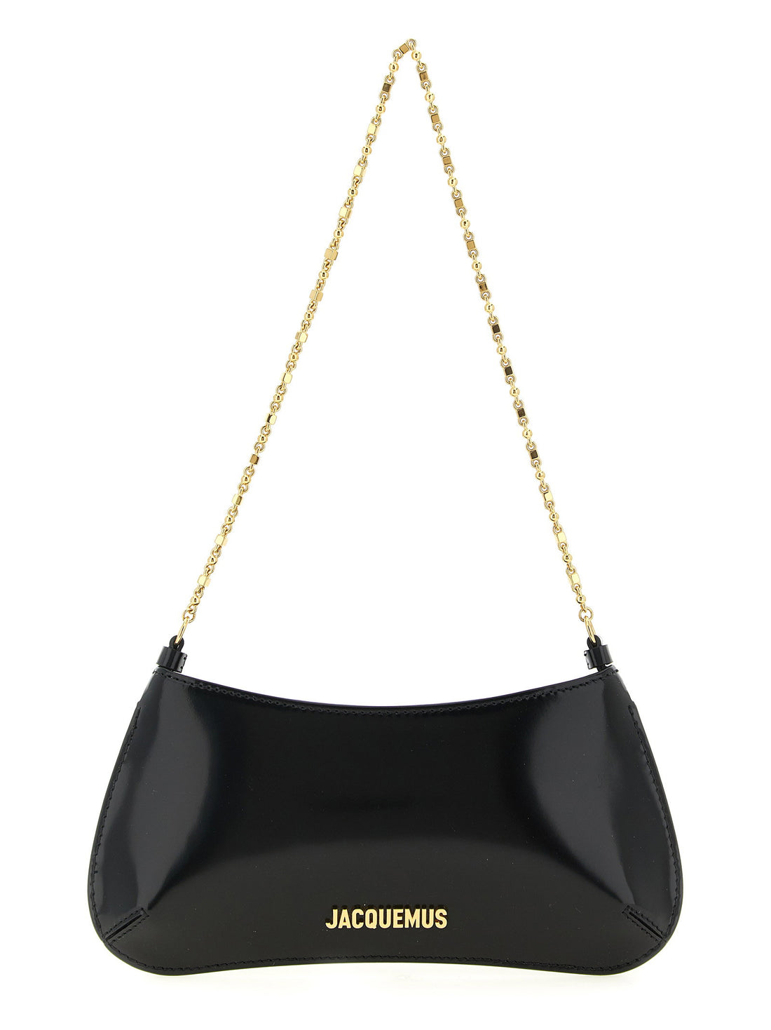 Jacquemus Le Petit Bisou Chaîne Shoulder Bag Black