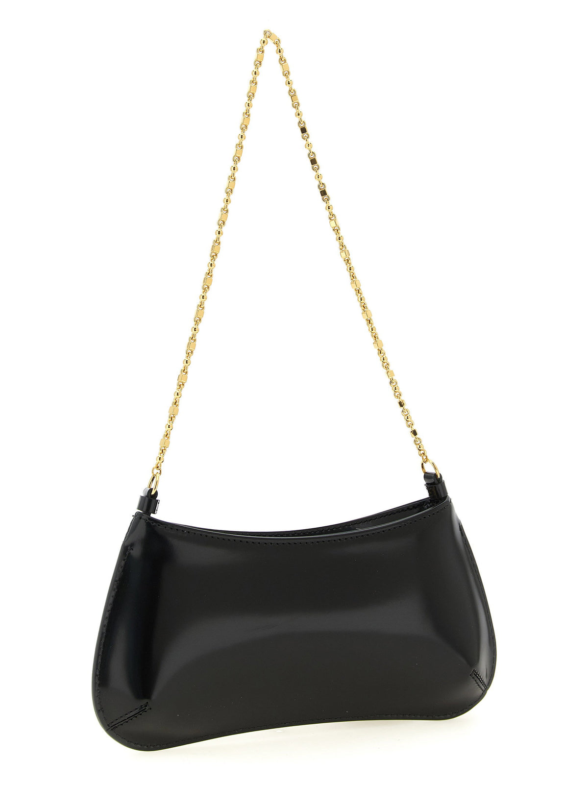 Jacquemus Le Petit Bisou Chaîne Shoulder Bag Black  
