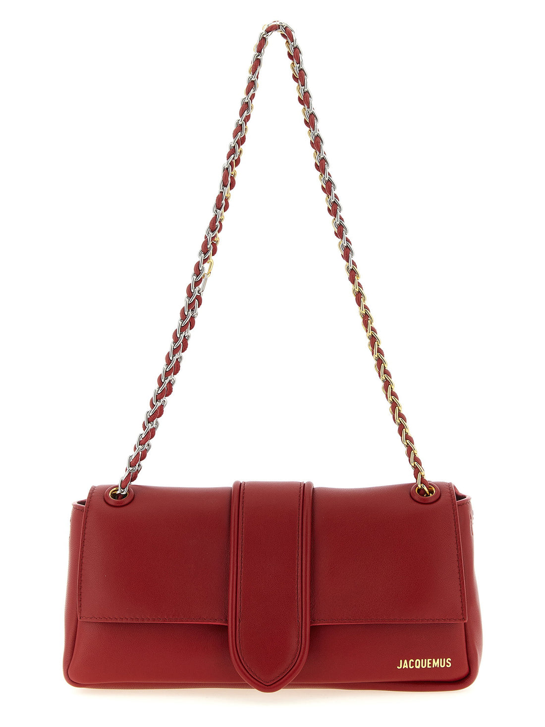 Jacquemus Le Bambino Chaîne Shoulder Bag Red