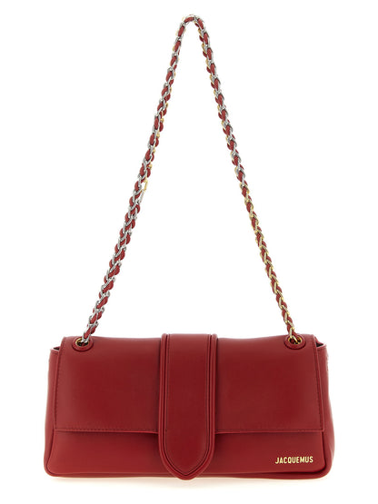 Jacquemus Le Bambino Chaîne Shoulder Bag Red