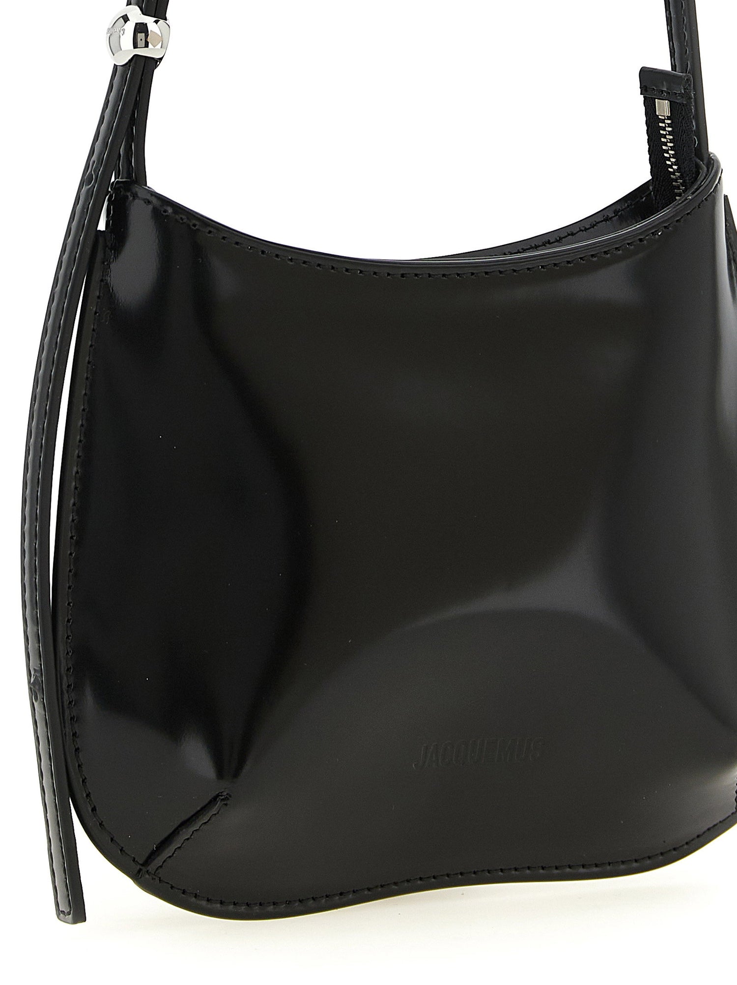 Jacquemus Le Petit Bisou Shoulder Bag Black